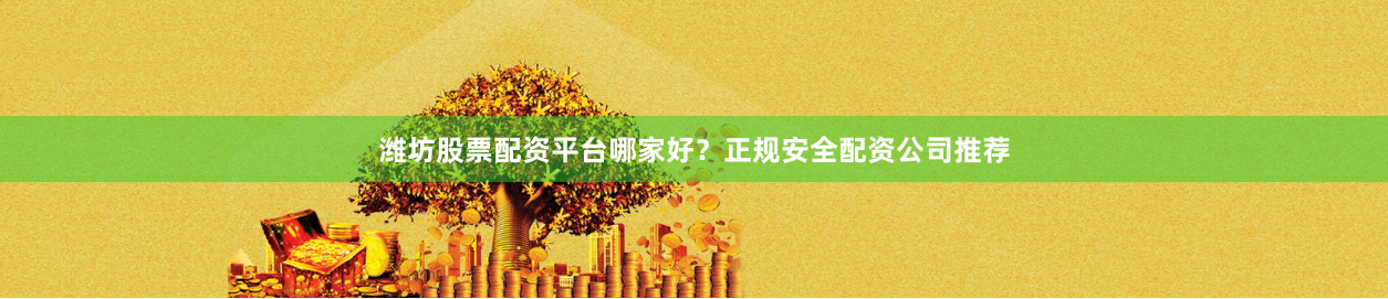 潍坊股票配资平台哪家好？正规安全配资公司推荐